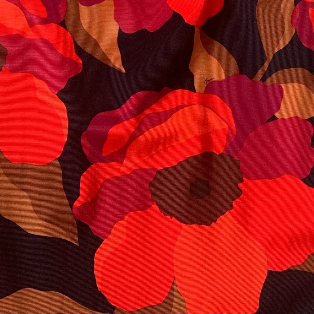 NWT TRINA TURK Floral Darling Dress Red Multi, Size 2 - Picture 6 of 9